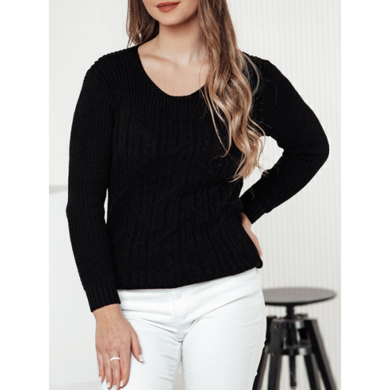Women's black jumper Nela Women's sweaters