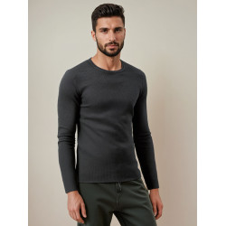 Męski sweter Areta w kolorze ciemnoszarym