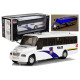 Baltas policijos autobuso modelis su garso efektais Tarnybiniai automobiliai