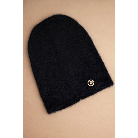 Moteriška juodos spalvos kepurė Ronda Piršinės, šalikai, kepurės ir kt.