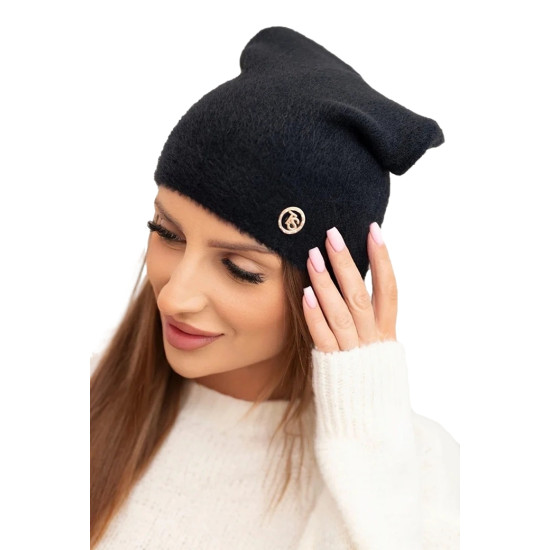 Moteriška juodos spalvos kepurė Ronda Piršinės, šalikai, kepurės ir kt.