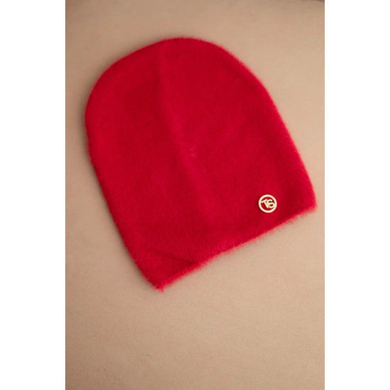 Moteriška raudonos spalvos kepurė Ronda Piršinės, šalikai, kepurės ir kt.