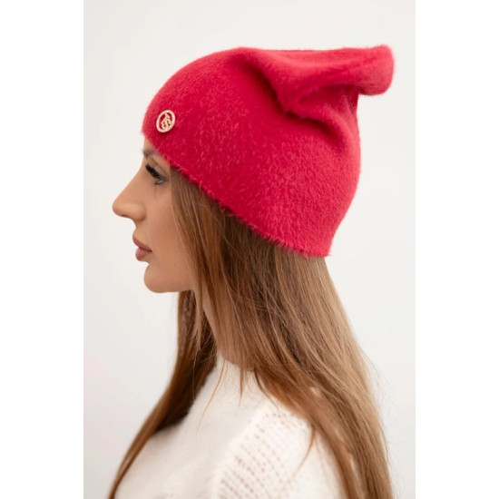 Moteriška raudonos spalvos kepurė Ronda Piršinės, šalikai, kepurės ir kt.