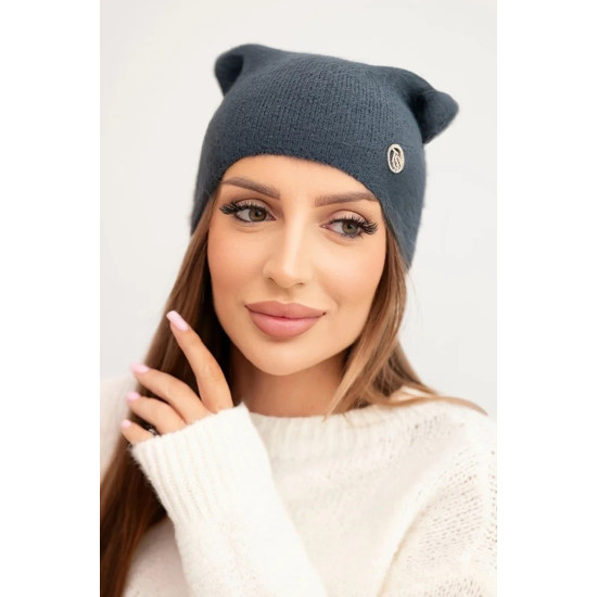 Moteriška tamsiai pilkos spalvos kepurė Ronda Piršinės, šalikai, kepurės ir kt.