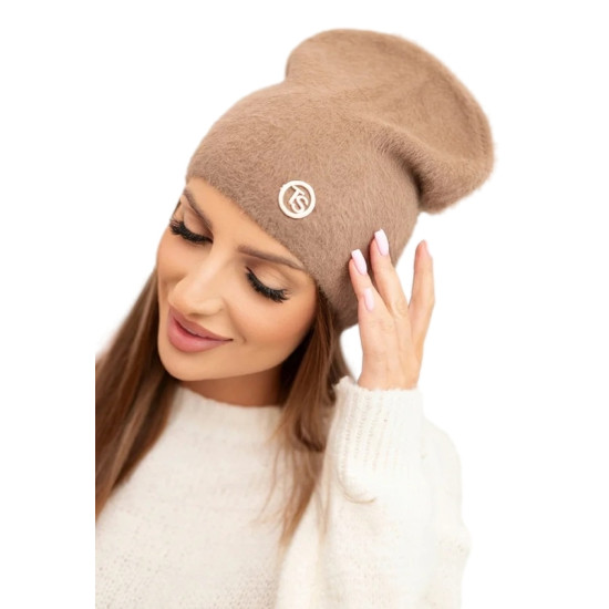 Moteriška tamsiai rusvos spalvos kepurė Ronda Piršinės, šalikai, kepurės ir kt.