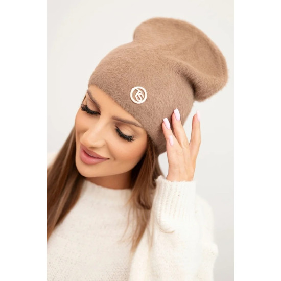 Moteriška tamsiai rusvos spalvos kepurė Ronda Piršinės, šalikai, kepurės ir kt.