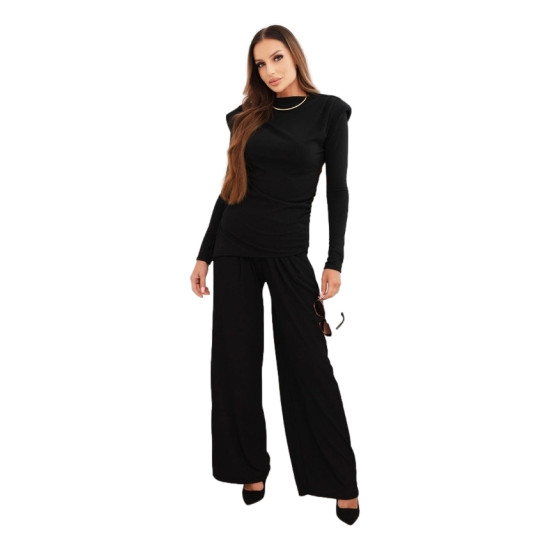 Moteriškas juodos spalvos komplektas Emit Moteriški komplektai
