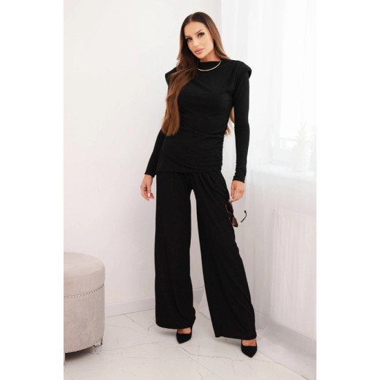 Moteriškas juodos spalvos komplektas Emit Moteriški komplektai