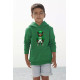 Vaikiškas žalias džemperis Meškinas be kamuolio Džemperiai vaikams
