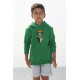 Vaikiškas žalias džemperis Žaliai balti