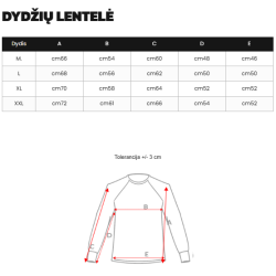 Vyriškas juodas džemperis be gobtuvu Mafia