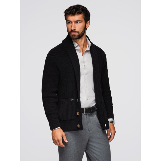Vyriškas juodas megztinis Roy Megztiniai