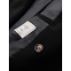 Vyriškas juodas paltas Elegant V4 OM-COWC-0120 - Vyriškos Striukės ir Paltai Vyriškas juodas paltas Elegant Paltai