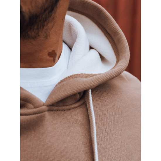 Vyriškas rudas džemperis su gobtuvu Star Naujienos