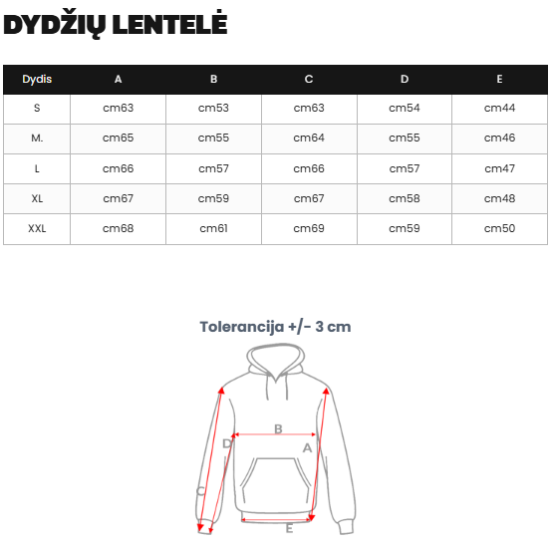 Vyriškas rusvas džemperis su gobtuvu Carla Džemperiai su gobtuvu