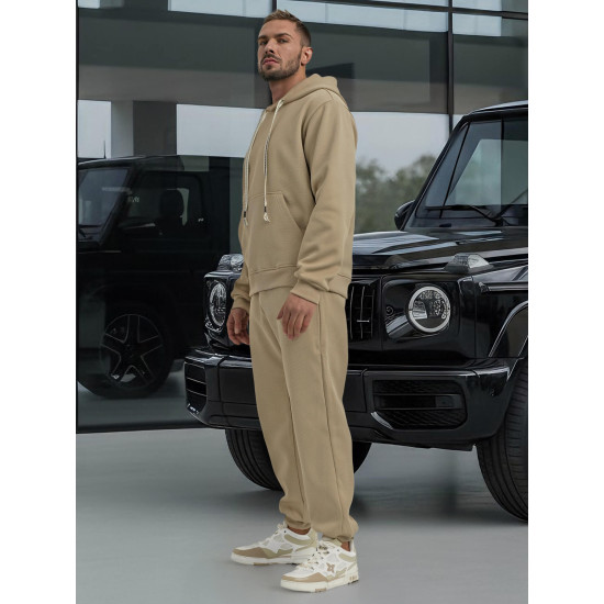 Vyriškas rusvas komplektas Ulan O/3C582AB - Vyrams Vyriškas rusvas komplektas Ulan Vyriški komplektai