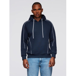 Vyriškas tamsiai mėlynas džemperis Edin