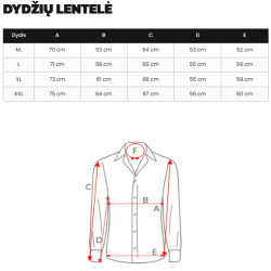 Vyriški tamsiai mėlyni marškiniai Royal