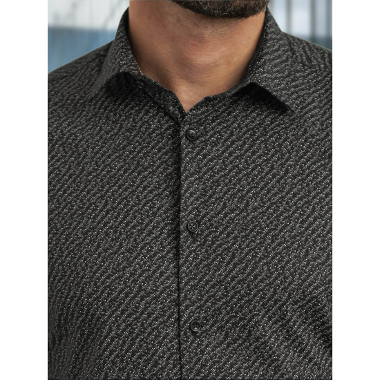 Vyriški juodi marškiniai Royal Marškiniai