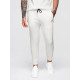 Vyriškos baltos spalvos laisvalaikio kelnės Imek Laisvalaikio kelnės