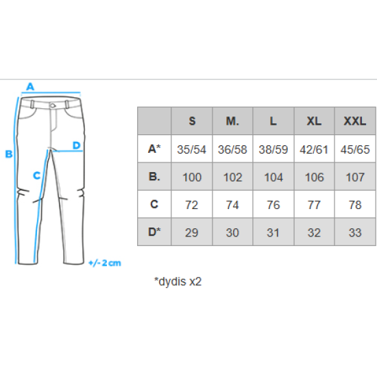 Vyriškos chaki spalvos kelnės Orson Laisvalaikio kelnės