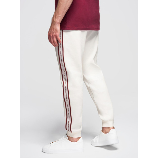 Vyriškos rusvos spalvos laisvalaikio kelnės Performance Laisvalaikio kelnės