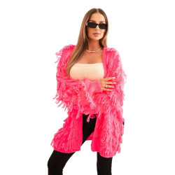 Moteriškas rožinis kardiganas Uma