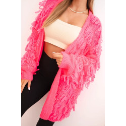 Moteriškas rožinis kardiganas Uma