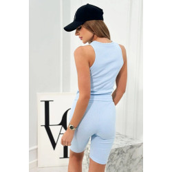 Moteriškas mėlynas 3 dalių komplektas Kimi