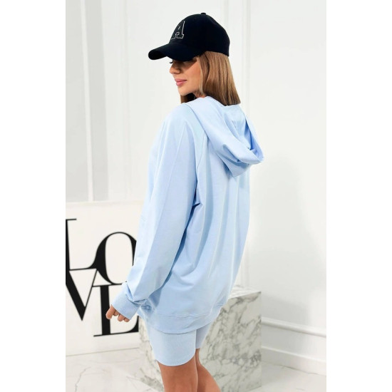 Moteriškas mėlynas 3 dalių komplektas Kimi Moteriški komplektai