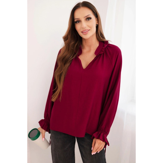 Moteriška bordo palaidinė Milan Palaidinės