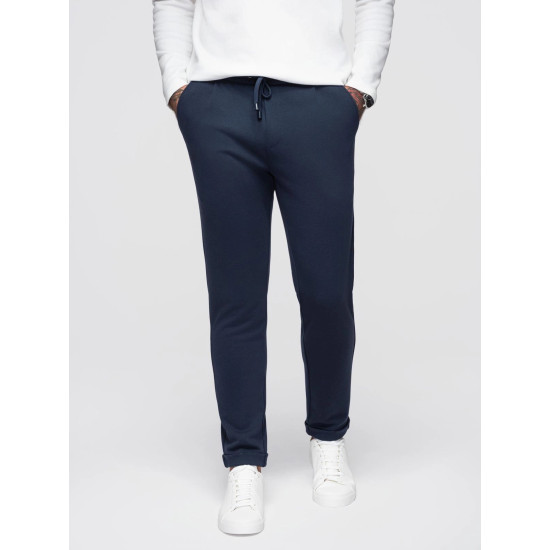 Vyriškos tamsiai mėlynos spalvos kelnės Sence Klasikinės kelnės