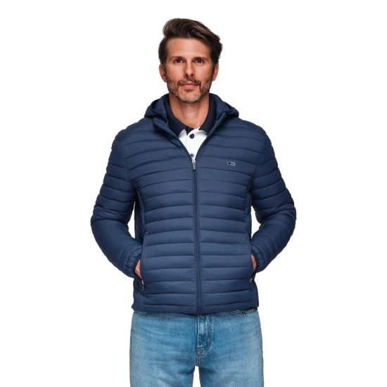 Vyriška tamsiai mėlyna striukė Bond Vyriškos Striukės ir Paltai