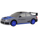 Nuotoliniu būdu valdomas sportinis automobilis R/C 1:24 pilkos spalvos keičiamais ratais Radijo bangomis valdomi žaislai