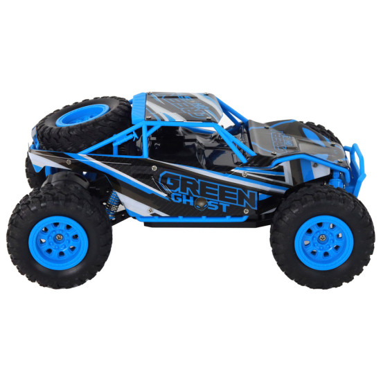 Nuotoliniu būdu valdomas visureigis R/C 1:24 mėlynas Radijo bangomis valdomi žaislai
