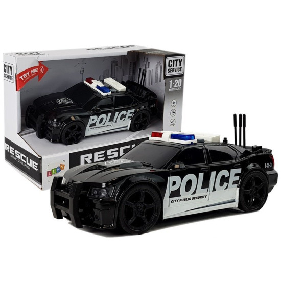 Policijos automobilis su garso ir šviesos efektais 6984 - Žaisliniai automobiliai Policijos automobilis su garso ir šviesos efektais Tarnybiniai automobiliai