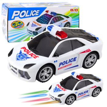 Interaktyvus policijos automobilis