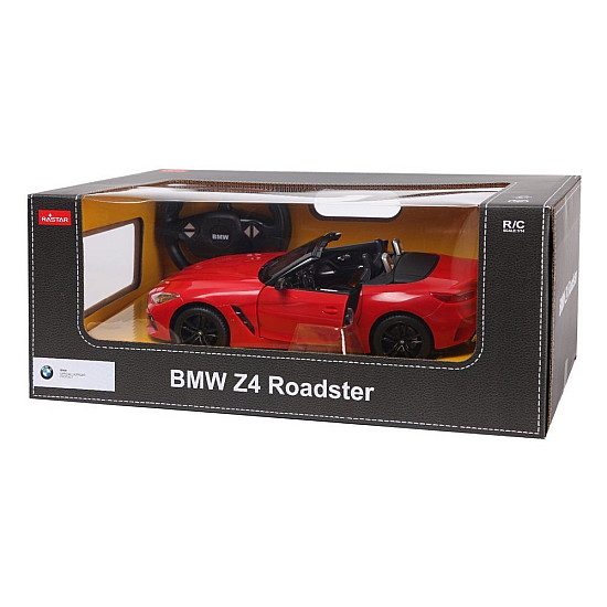 Auto R/C BMW Z4 Roadster Rastar 1:14 Punainen Radio-ohjattavat lelut