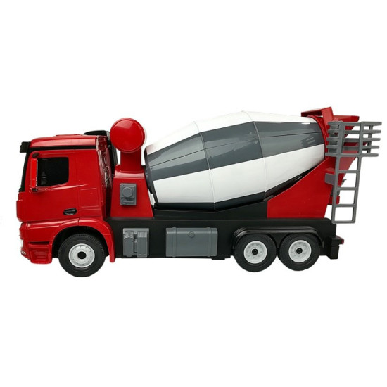 Automobilis R/C Mercedes-Benz Arocs Rastar 1:14 Raudonas Radijo bangomis valdomi žaislai