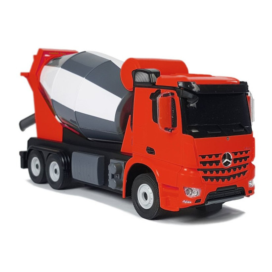 Automobilis R/C Mercedes-Benz Arocs Rastar 1:14 Raudonas Radijo bangomis valdomi žaislai