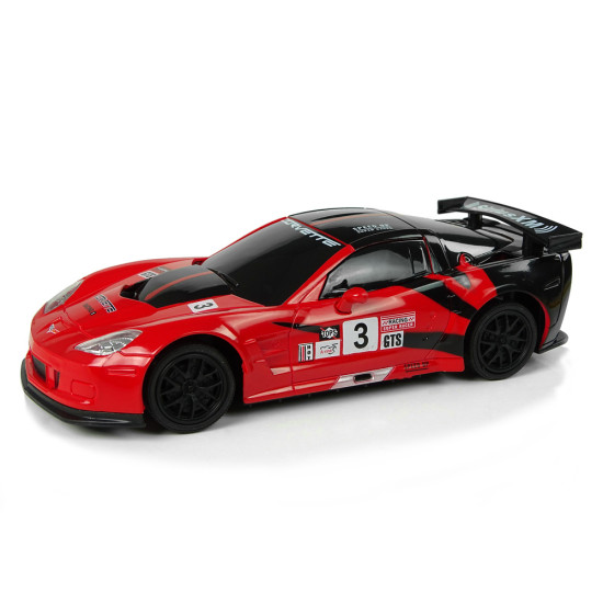 Sportinis automobilis R/C 1:24 Corvette C6.R raudonas 2.4 G žibintai 9735 - Žaislai Sportinis automobilis R/C 1:24 Corvette C6.R raudonas 2.4 G žibintai Radijo bangomis valdomi žaislai