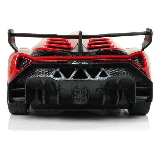 Sportinis automobilis R/C 1:24 Lamborghini Veneno Red 2.4 G Lights 9739 - Žaislai Sportinis automobilis R/C 1:24 Lamborghini Veneno Red 2.4 G Lights Radijo bangomis valdomi žaislai