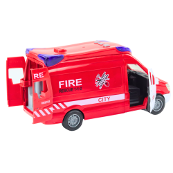 Gaisrinės mašina su garso ir šviesos efektu