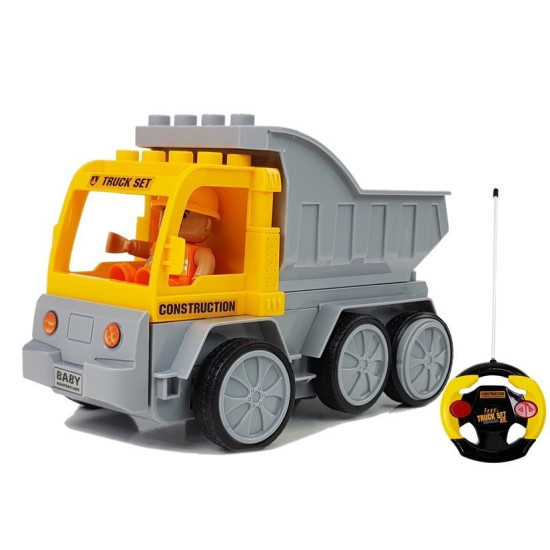 Automatinis nuotoliniu būdu valdomas savivartis R/C 7213 - Žaislai Automatinis nuotoliniu būdu valdomas savivartis R/C Radijo bangomis valdomi žaislai