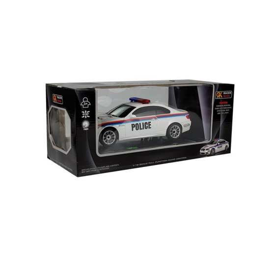 RC automobilis Policija 1:18 R / C 4862 - Žaislai RC automobilis Policija 1:18 R / C Radijo bangomis valdomi žaislai