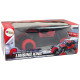 Nuotoliniu būdu valdomas automobilis R/C 1:18 raudonos spalvos. Radijo bangomis valdomi žaislai