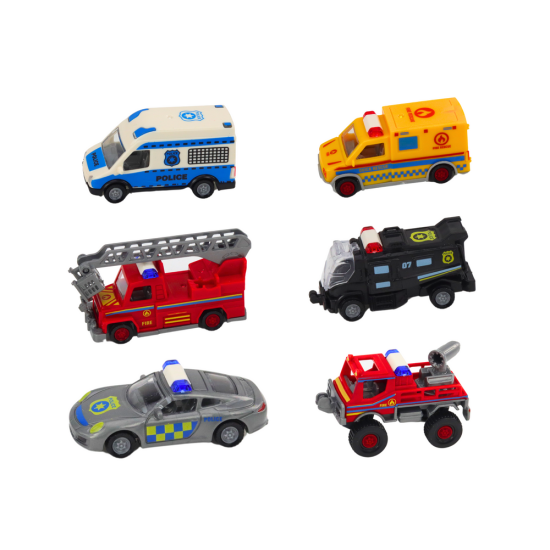 Policijos ir ugniagesių komandos bazės rinkinys su automobiliais 18711 - Žaisliniai automobiliai Policijos ir ugniagesių komandos bazės rinkinys su automobiliais Automobilių rinkiniai
