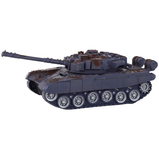 R/C tankas Nuotoliniu būdu valdomi žibintai garso Navy Blue 1:18 27MHz 17276 - Žaislai R/C tankas Nuotoliniu būdu valdomi žibintai garso Navy Blue 1:18 27MHz Radijo bangomis valdomi žaislai