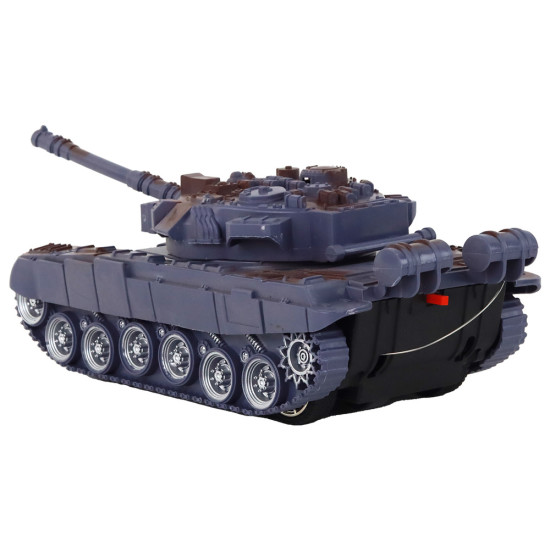 R/C tankas Nuotoliniu būdu valdomi žibintai garso Navy Blue 1:18 27MHz 17276 - Žaislai R/C tankas Nuotoliniu būdu valdomi žibintai garso Navy Blue 1:18 27MHz Radijo bangomis valdomi žaislai