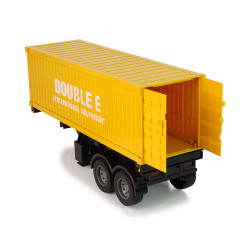 Didelis R/C sunkvežimis Mercedes Arocs Blue 1:20 Konteineris 58 cm ilgio